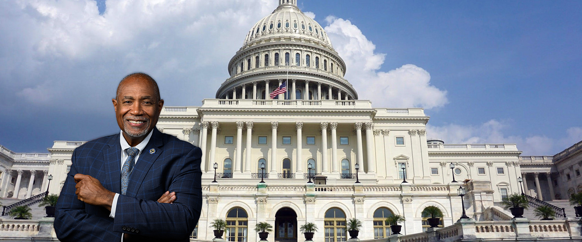 Rep. Conaway with US capital in background